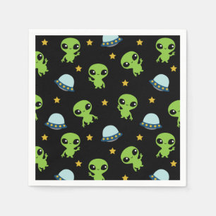 Aliens Napkins