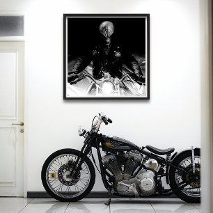 Aliens of Anarchy (Black & White Version) Poster