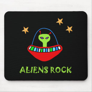 aLiEnS rOcK! Mouse Pad
