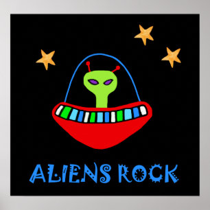 aLiEnS rOcK! Poster