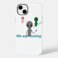 Aliens showing "like" gesture