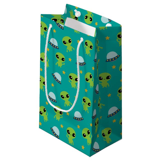 Aliens Small Gift Bag (Front Angled)