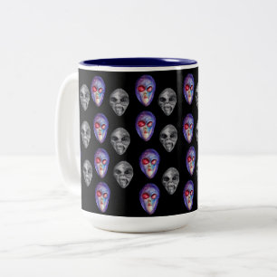 Aliens Two-Tone coffee mug