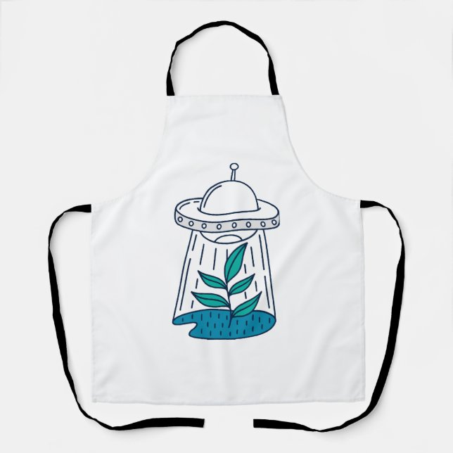 Aliens UFO Apron (Front)