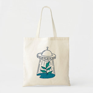 Aliens UFO Tote Bag