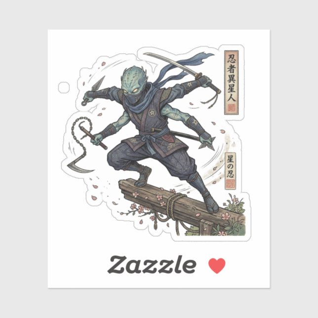 Aliens who have become ninjas have arrived (Sheet)