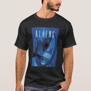 Aliens Xenomorph Blue Light T-Shirt
