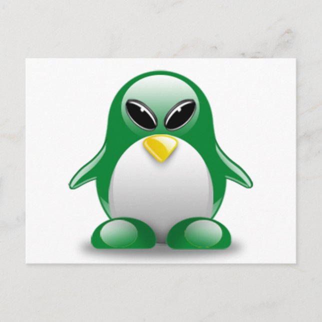 Alientux Postcard (Front)