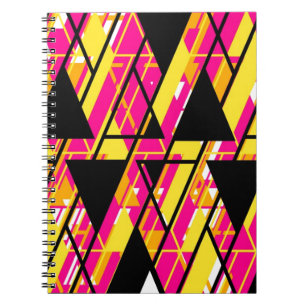 Align Graphic Design Bright Spiral Notebook