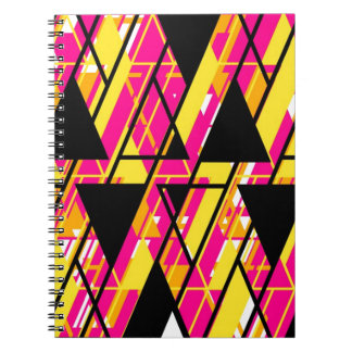 Align Graphic Design Bright Spiral Notebook