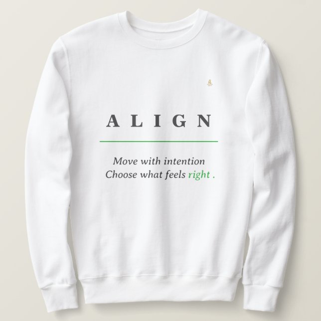 ALIGN Minimal Tee | KaliraArts (Design Front)