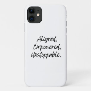 Aligned. Empowered. Unstoppable. Case-Mate iPhone Case