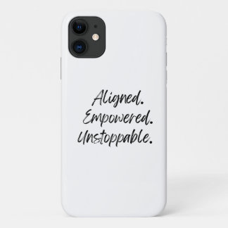 Aligned. Empowered. Unstoppable. Case-Mate iPhone Case