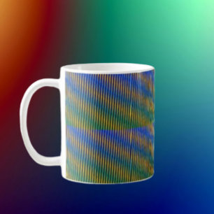 Aligned Energy Abstract Lines Classic Mug