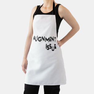 Alignment Issue Industrial Heavy Duty Canvas Apron