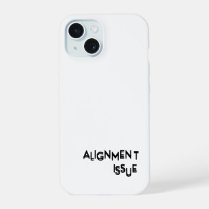 Alignment Issue Rugged Protection  iPhone 15 Case