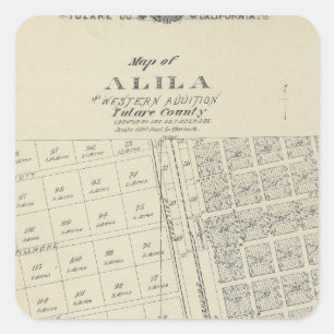 Alila Square Sticker