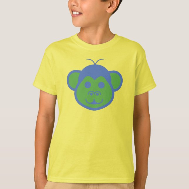 Alimon (Alien Monkey) Kids T-Shirt (Front)
