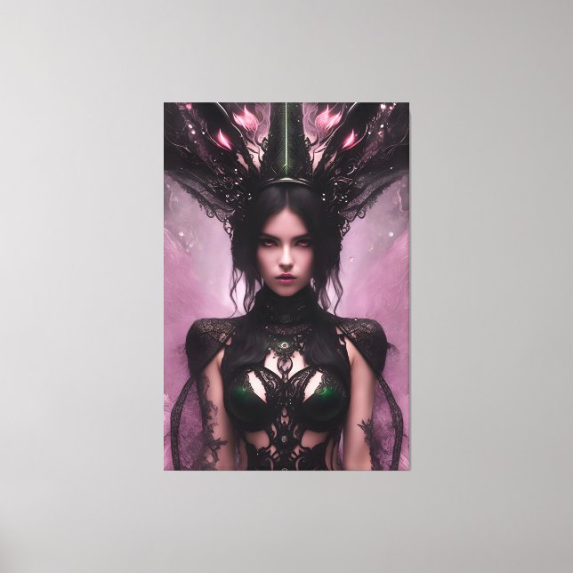 Alina The Water Fox 157 Canvas Print (Front)