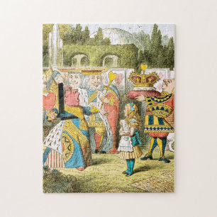 Alince in Wonderland - Alice and the Red Queen Jigsaw Puzzle