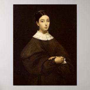 Aline Chasseriau  1835 Poster
