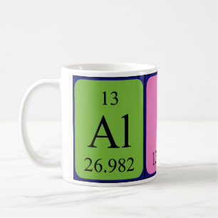 Aline periodic table name mug