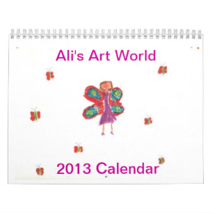 Ali's Art World 2013 Calendar