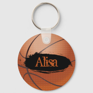 Alisa Grunge Basketball Keychain / Keyring