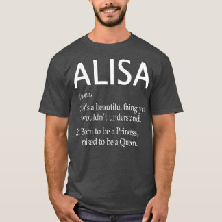 Alisa Name Gift T-Shirt