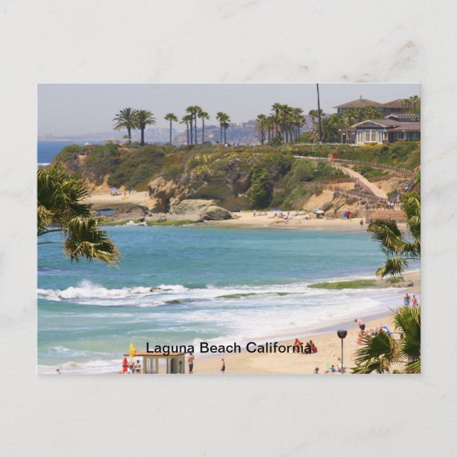 Aliso Beach California Postcard (Front)