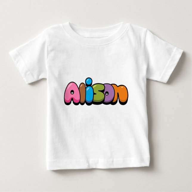 Alison Baby T-Shirt (Front)
