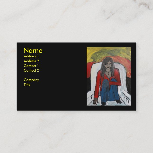 Alison Business Card (Front)