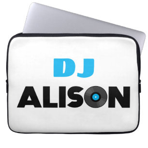 Alison DJ Laptop Sleeve