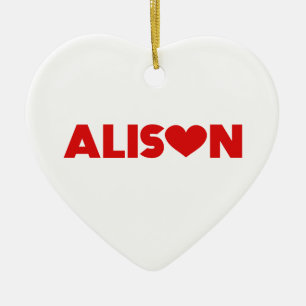 Alison Love Ceramic Tree Decoration