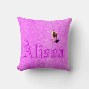 Alison Name Logo, Cushion