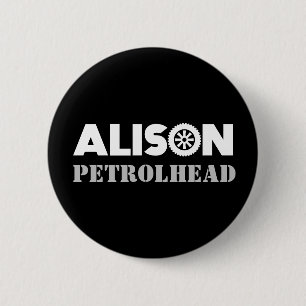 Alison Petrol Head Button