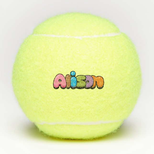 Alison Tennis Balls (Front)