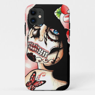 Alive Sugar Skull Girl Case-Mate iPhone Case