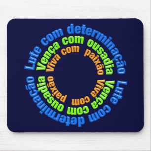 alive with passion mouse pad