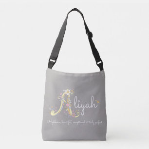 Aliyah name meaning A monogram bag