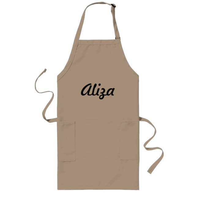 Aliza Custom Name Apron (Front)
