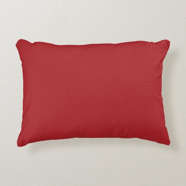 “Alizarin Crimson” Decorative Cushion (Front)