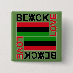 ALKEBULAN - BLACK on BLACK LOVE v2 15 Cm Square Badge