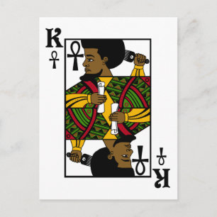 ALKEBULAN - THE BLACK KING POSTCARD