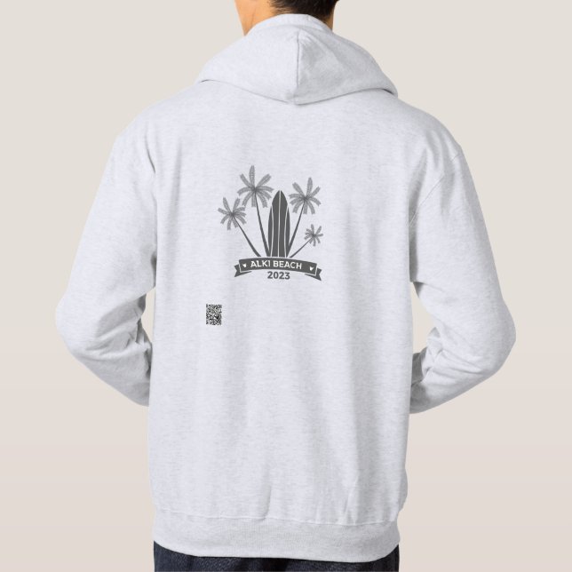 Alki Beach 2023 Hoodie (Back)