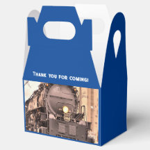 All Aboard Train Favour Box