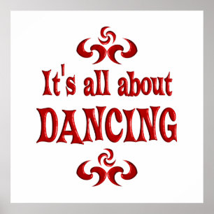 ALL ABOUT DANCING POSTER
