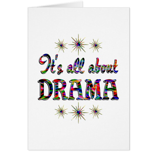 ALL ABOUT DRAMA (Front)