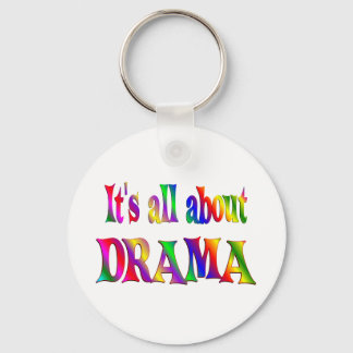 All About Drama Key Ring