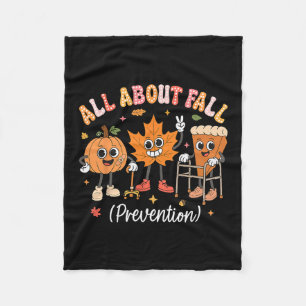 All About Fall Prevention Therapy Sped Teacher Tha Fleece Blanket